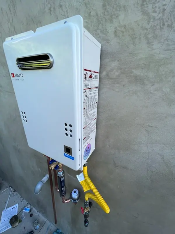 Tankless water heater installation for Orange Avenue Junction homes